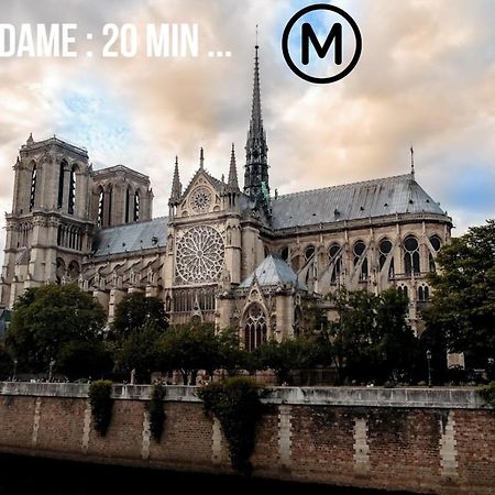 Apartament F2 Au Calme Au Coeur De Paris 13 Zewnętrze zdjęcie
