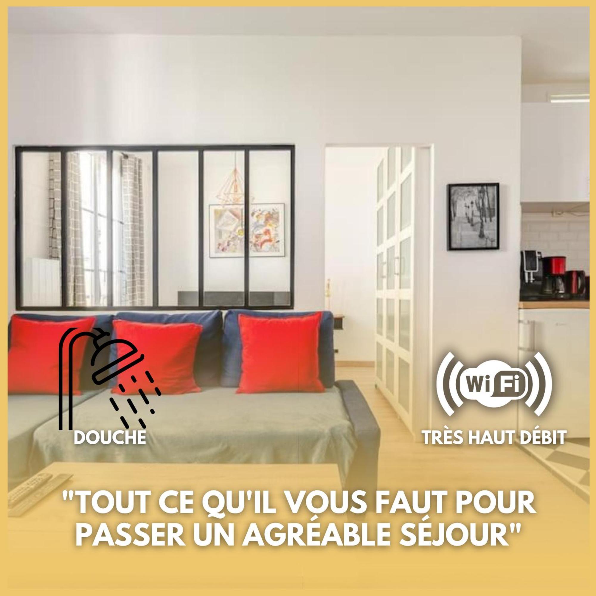 Apartament F2 Au Calme Au Coeur De Paris 13 Zewnętrze zdjęcie
